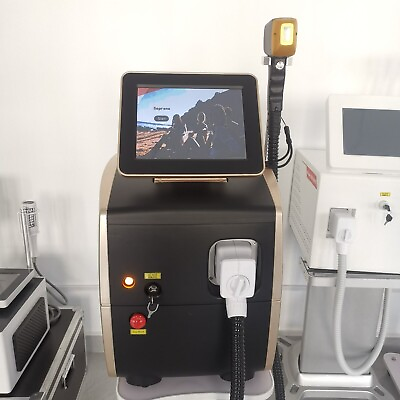 #ad 2024 Best Permanent Depilation Diode Laser Hair Removal Machine 755 808 1064nm $1538.00