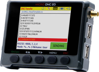 #ad DNC USB. MICRO DNC 2 for CNC MACHINE. drip feed CNC. fast shipping $220.00