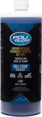 #ad Poli Glow Poli Strip — Completely Removes from Boats amp; RV Fiberglass Surfaces. $42.07