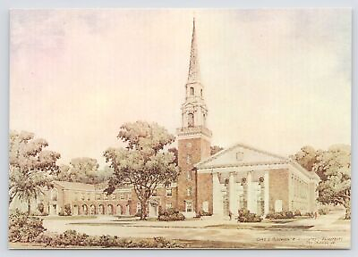 #ad New Orleans LA Artist Conception First Methodist Church Sepia Vintage Postcard $3.00