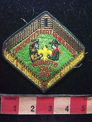 #ad Vtg 1980 WARIOTO TENNESSEE Davy Crockett#x27;s Fort Rendezvous Boy Scout Patch 75YG $6.87