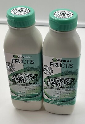 #ad Lot 2x Garnier Fructis Aloe Extract Hydrating Treat Conditioner for Normal Hair C $11.19