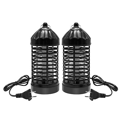 #ad 2x Electric Mosquito Killer Lamp Outdoor Indoor Fly Bug Insect Zapper Trap US $16.88
