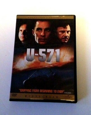 #ad U 571 Collector#x27;s Edition DVD Widescreen 2003 $9.99