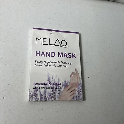 #ad Melao Hand Mask Lavender Scented New Sealed $9.99