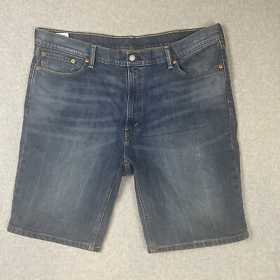 #ad LEVI#x27;S Mens 541 Denim Shorts W42 Blue Cotton $20.00