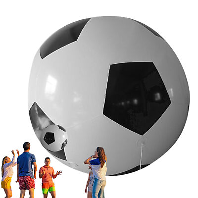 #ad Inflatable Beach Ball 24quot; Football Shape Beach Ball Classic Large Outdoor Sport $26.90
