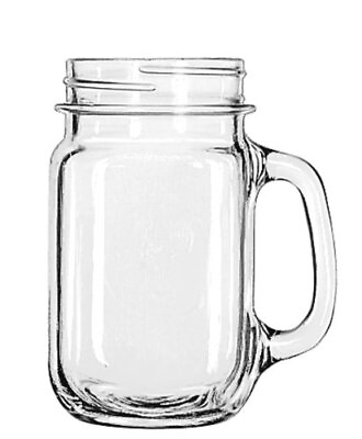 #ad 16 OZ Drinking Jar 12 Case $40.99