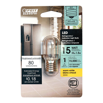 #ad Feit Electric acre T7 E17 Intermediate LED Bulb Warm White 15 Watt Equivalence $10.15