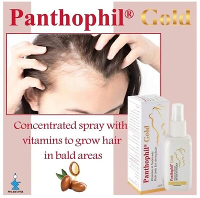 #ad Tonic Vitamin Hair Panthophil Gold 150ml hair lose prevention with vitamin B5 $43.99