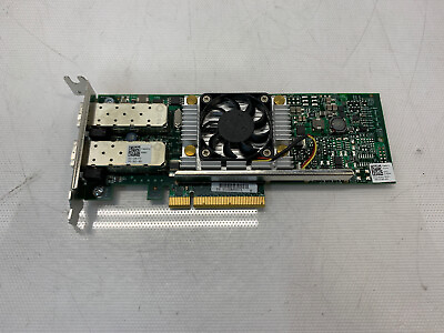 #ad Dell 0Y40PH Broadcom 57810 10GB SFP DUAL PORT Adapter PCI E Network Card $17.99
