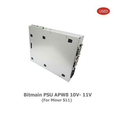 #ad BITMAIN ANTMINER S11 POWER SUPPLY APW8 10V 11V BY DHL FEDEX $85.00