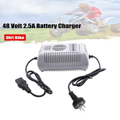 #ad 48 Volt 2.5A Battery Charger For Electric Scooter E Bike 3 Holes US Plug $38.00