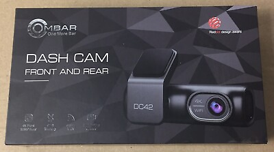 #ad OMBAR Dash Cam 4K Front and 1080P Rear Built in 5G WiFi 24h Parking Mode $119.99