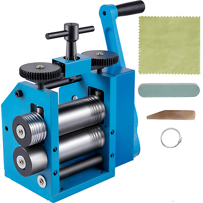 #ad VEVOR Manual Combination Rolling Mill Machine 4.4quot; 112MM Square Half Round Press $115.99