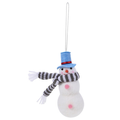 #ad Snowman Hanging Decor Xmas Tree Hanging Decor Christmas Pendants Decor Snowman $10.52