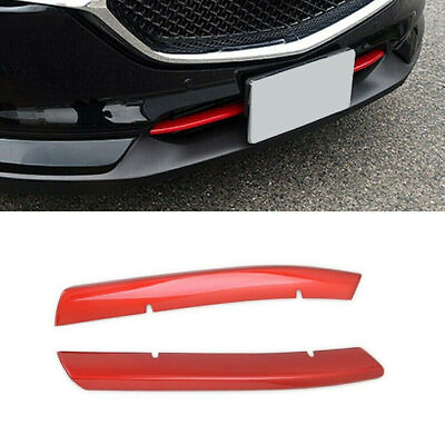 #ad For 2016 17 18 19 20 2021 Mazda CX 3 Red Front Lower Grille Insert Cover Trim $30.07