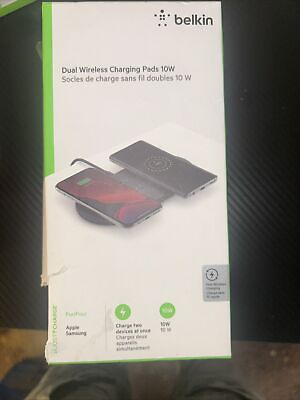 #ad Belkin 10W Qi Dual Wireless Charging Pad Black WIZ002TTBK $16.99