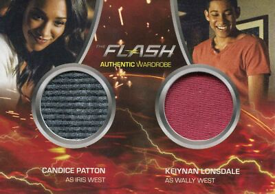 #ad The Flash Season 2 Dual Wardrobe Card DM4 Iris West amp; Wally West GBP 19.99