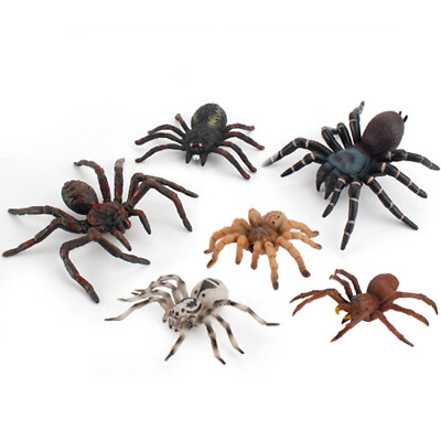 #ad Realistic Simulation Spider Model Figure Animal Decor Ornaments Kids Toy Gift $6.99