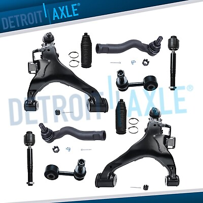 #ad For 2008 2019 Toyota Sequoia Tundra Front Lower Control Arms Tierods Sway Bars $251.14