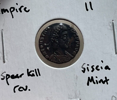#ad Ancient Roman Empire Constantius II Siscia Mint bg $75.00