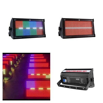 #ad 2x strobe light 88 section LED 1000W Flash Light DMX12 DJ Equipment wash light $598.00