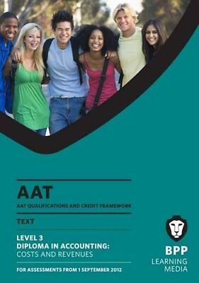 #ad #ad AAT Costs and Revenues: Study Text L3 By BPP Learning Media $40.75