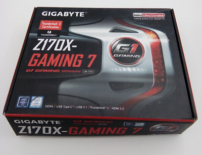#ad Gigabyte GA Z170X GAMING 7 LGA 1151 DDR4 ATX Motherboard Parts Only $65.00