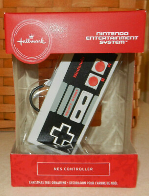 #ad Hallmark Nintendo NES Controller Gaming Red Box Christmas Ornament $19.95