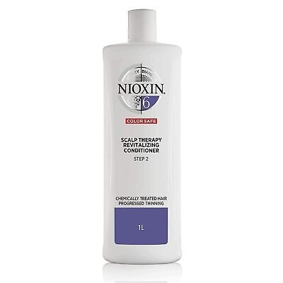 #ad Nioxin System 6 Scalp Therapy For Noticeably Thinning Chemically Treated 33.8 oz $41.59