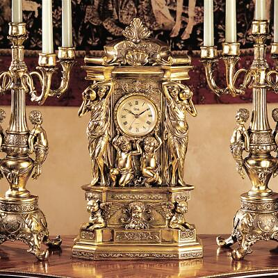 #ad Design Toscano Chateau Chambord Clock $161.95