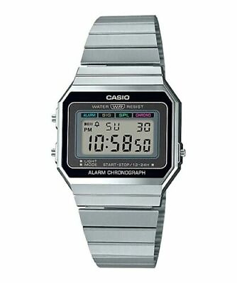 #ad Casio A700W 1A Digital Watch Chronograph Alarm Day Date Thin Case $29.00