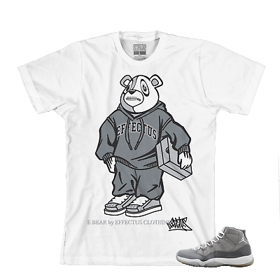 #ad #ad Tee to match Retro 11 Cool Grey Sneakers. Ralph Bear Cool Grey $24.00