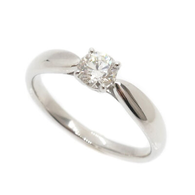 #ad TIFFANY amp; Co. Pt950 Platinum Harmony Ring Diamond 0.30ct #4.5US $1028.11