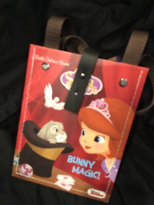 #ad Sofia the First Bunny Magic Disney Book Bag School Bag Library Bag or Purse $35.00