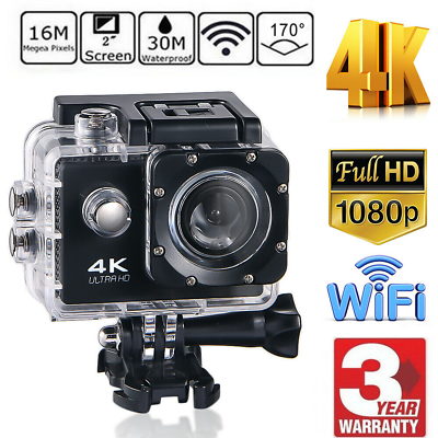 #ad Upgrade Wifi 1080P 4K Ultra HD Sport Action Camera DVR DV Waterproof Camcorder $32.29