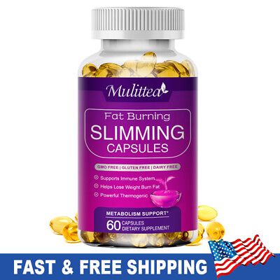 #ad Night Time Fat Burner Supplement Weight Loss Appetite Suppressant Detox Pills $11.66