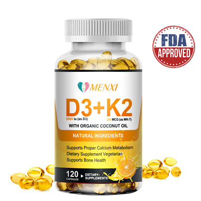 #ad Vitamin K2 D3 Vitamin Supplement with BioPerine Boost Immunity amp; Heart Health $12.98