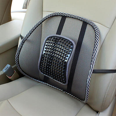 #ad Mesh Back Lumbar Support Vent Waist Cushion for Car Truck Seat Office Home Chair $11.59