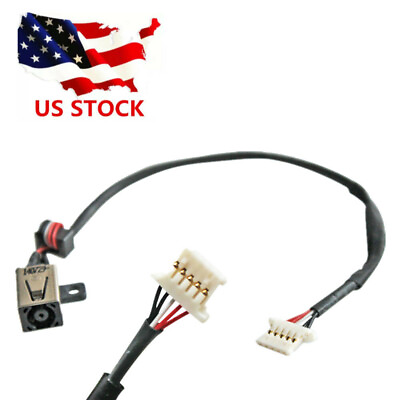 #ad DC POWER JACK HARNESS PLUG IN CABLE FOR DELL Ultrabook XPS 13 L321X L322X GRM3D $2.99