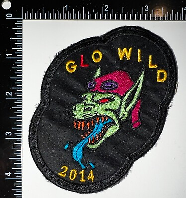 #ad USAF 36th Fighter Squadron Flying Fiends Glo Wild 2014 Patch $22.00