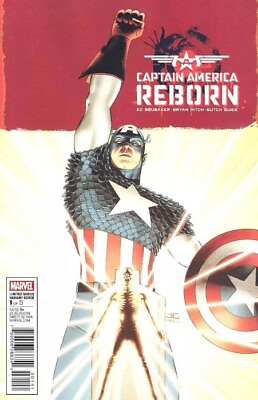 #ad Captain America: Reborn #1 Incentive Variant 2009 2010 Marvel Comics $5.94