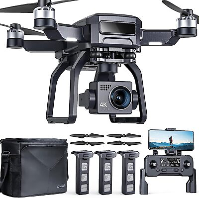 #ad F7 GPS Camera Drone with 3 Battery 3Axis Gimbal 2Miles Long Range FREE SHIPPING $513.20