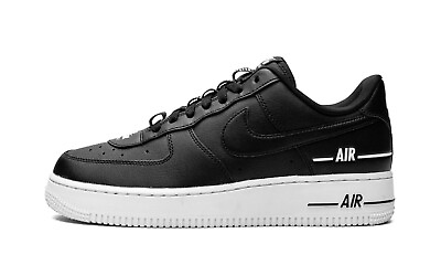 #ad Nike Air Force 1 Low Double Air Black White C $150.00