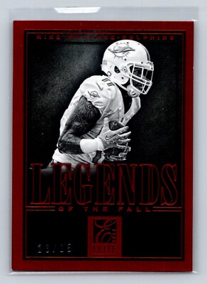 #ad 2014 Panini Elite Legends of the Fall Red #30 Mike Wallace 25 Dolphins A83 $7.50