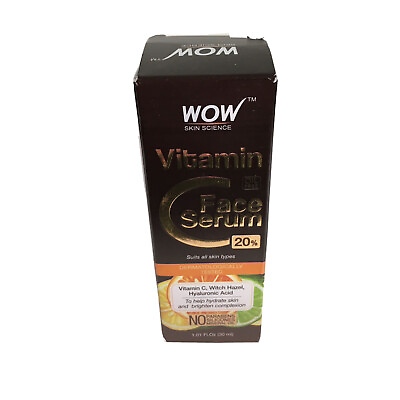 #ad Wow Skin Science Vitamin Face Serum Ex 4 231.01 Fl Oz $12.99