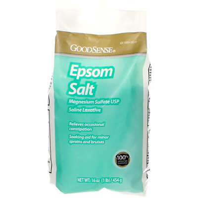 #ad 2 Pack GoodSense Epsom Salt 16 oz $14.81