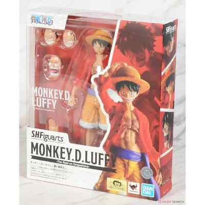 #ad Authentic Bandai S.H.Figuarts SHF One Piece Monkey D. Luffy Raid on Onigashima $49.99