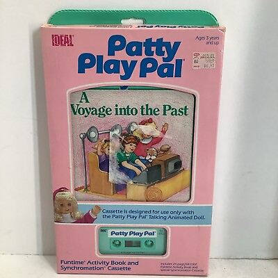 #ad PATTY PLAY PAL “VOYAGE INTO PAST” TAPE amp; Book New Old Stock #8705 $19.95